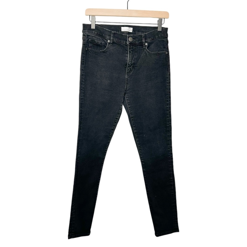 Ann Taylor LOFT Womens Classic Black Skinny Jeans 8/29